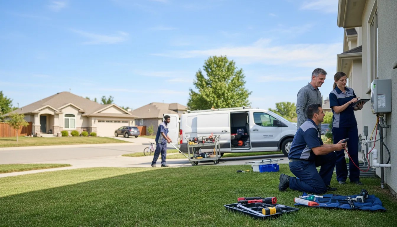Tankless water heater service in Tafton, PA